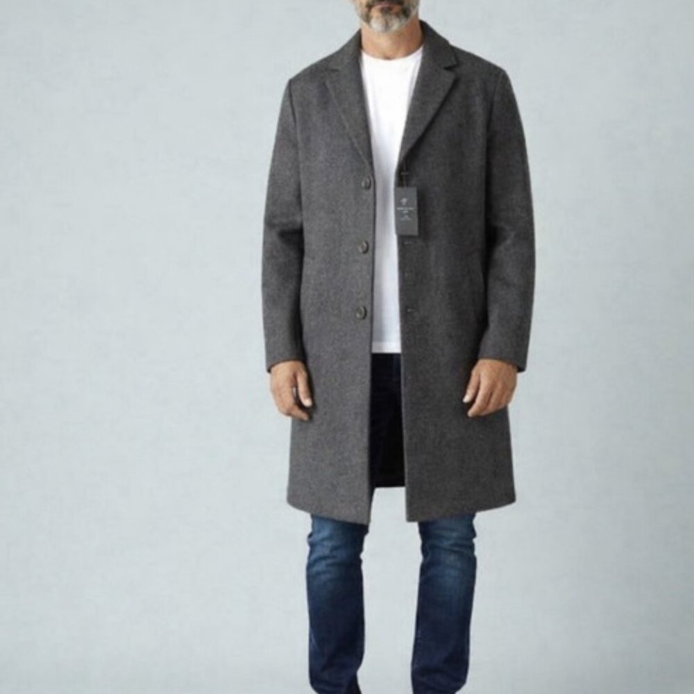 Shaquille O’neal Dark Grey Coat In 3XLT/XLG Big & Tall